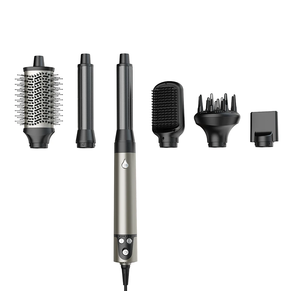 

BLDC Brushless Multi Hot Air Brush Hair Dryer High Speed Portable Hot Combs Electric Hair Styling Tools Set