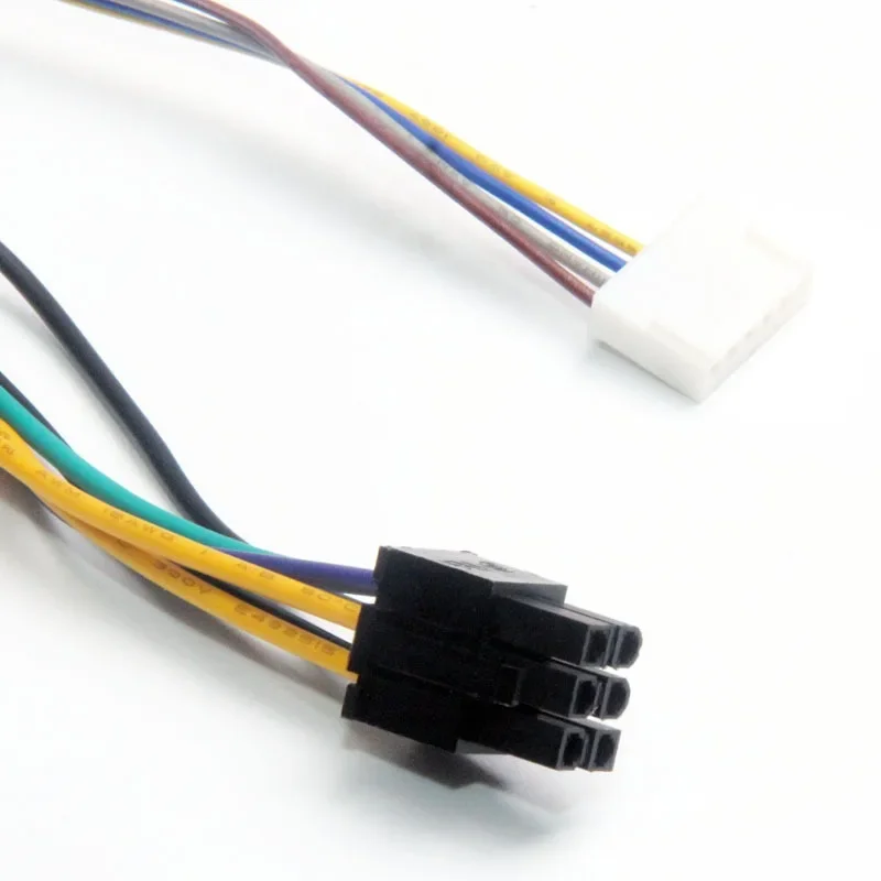 ATX كابل إلى 2-Port 6Pin موصل للوحة الأم ، امدادات الطاقة محول الحبل ل HP Elite 8100 ، 8200 ، 8300 ، 800G1 ، 30 سنتيمتر ، 18AWG ، 24Pin