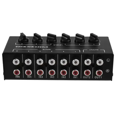 Passive Audio Mixer RCA -AliExpress