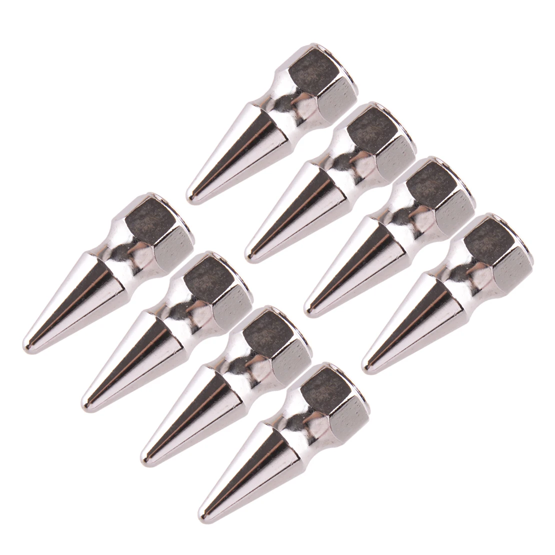 8Pcs/set Spiked Valve Cover Nuts Bolt M6x1.0 Fit for Honda Civic H23A1 Integra RSX B16 B18 VTEC Engines Chrome New