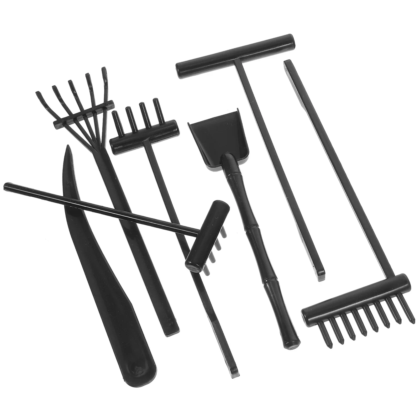 Japanese Garden Tools Sand Rake Zen Mini Sandbox Small Rakes Table Accessories Child