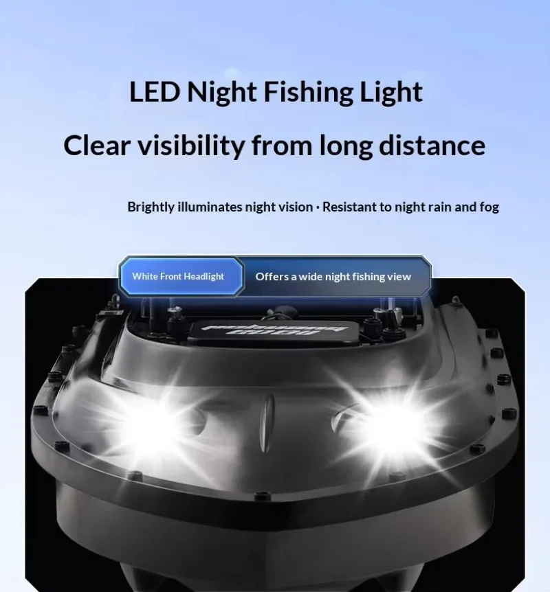 Fishing Bait Boat GPS RC with 500m Control Distance ABS Plastic Carp Fishing Boat