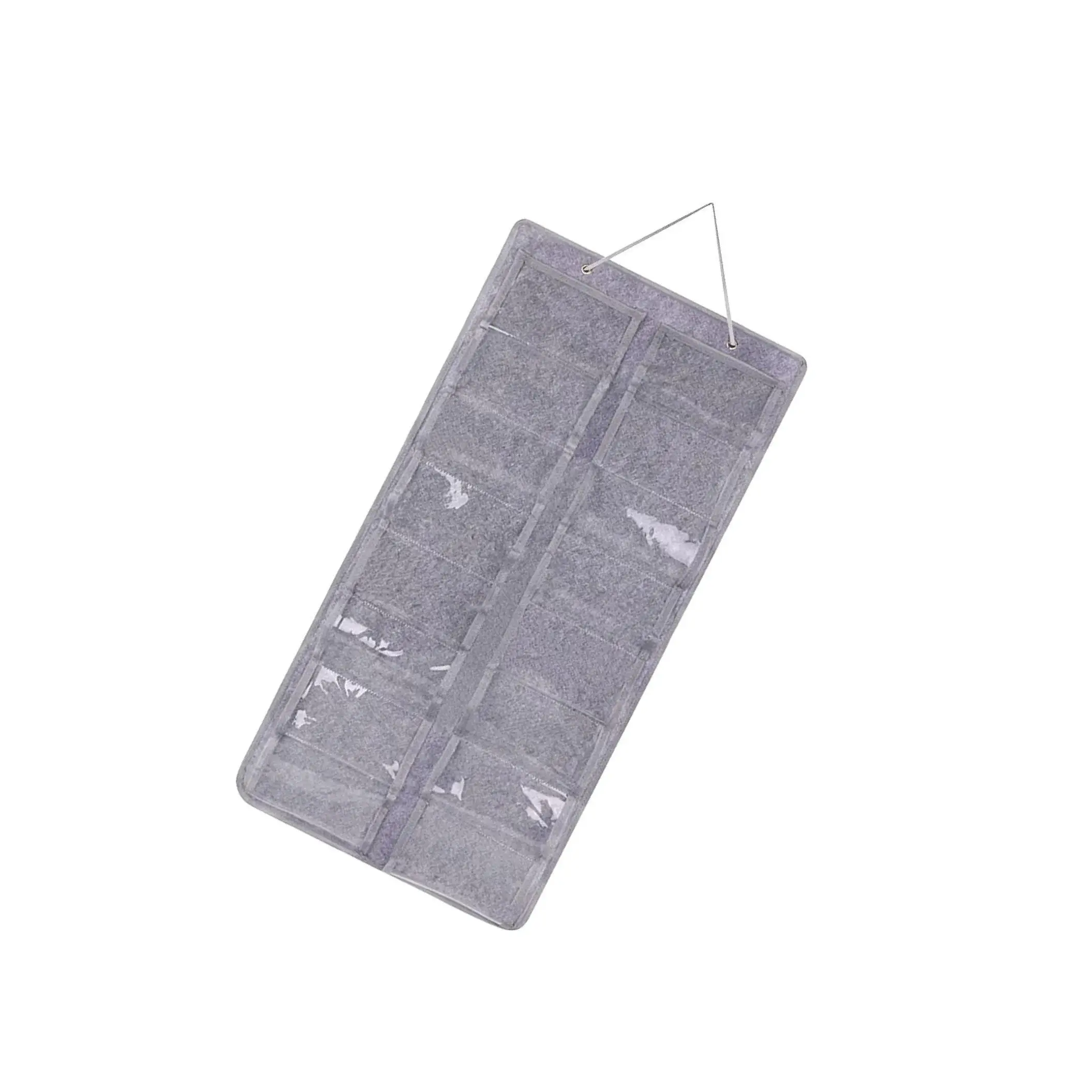 

Felt Wall Mounted Sunglasses Organizer Soft Display Sturdy for Door Closet Blue