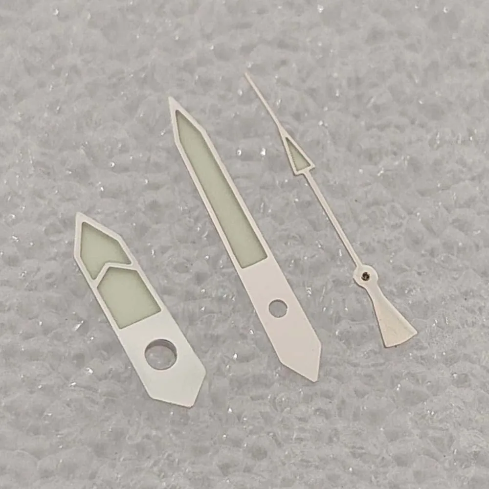 3 قطعة استبدال ساعة الأيدي 8x12.5x13 مللي متر سوبر مضيئة C3 السيف إبرة لحركة NH35/ NH34/ NH36/4R/7S/ NH70