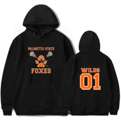 Men Hoodie The Foxhole Court Palmetto State Fox Hoodie Merch Pullover Anggota Cosplay WILDS JOSTEN untuk Pria dan Wanita Pakaian