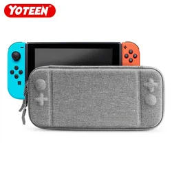 Yoteen Super Slim Carrying Bag for Nintendo Switch Console Tailor Made Cutouts Case Fabric HandBag