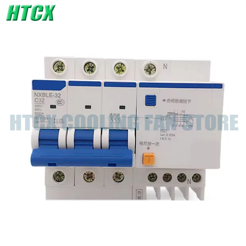 Leakage Protection Switch NXBLE-32 3P 10A 16A 20A 25A 32A