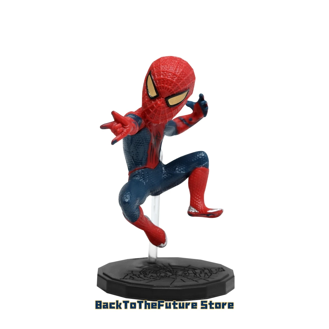 Hasbro Marvel Spider Man Superhero Spiderman 4pcs/Set 6-8cm Action Figure Anime Doll Collection Mini Toys Model Children Gift