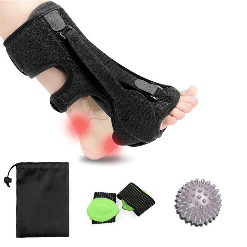 A27U Upgraded 3 Pulls Plantar Fasciitis Night Splint Adjustable
