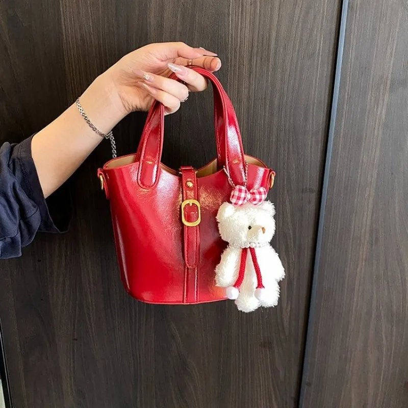 

Stylish JK Bag Underarm Bag Retro Printing Presbyopic Shopping Bag Shoulder Crossbody Casual Daily Use Attractive Durable