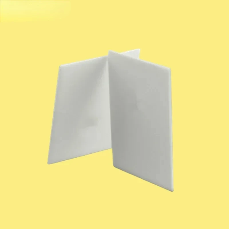 

100X100X0.6mm Zirconia Ceramic Plate ZrO2 Ceramic Substrate Industrial Insulation Parts Ceramics Sheet