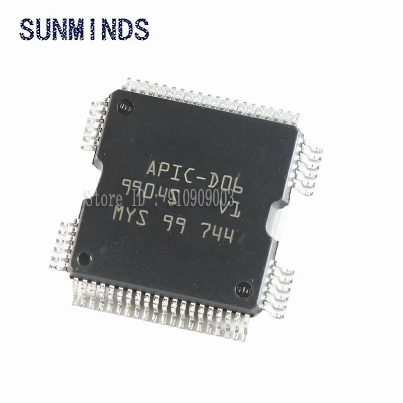 

10Pcs APIC-D06 APIC D06 Computer Injector Control Driver Module Chip IC QFP64 For Renault Koleos Automotive Engine