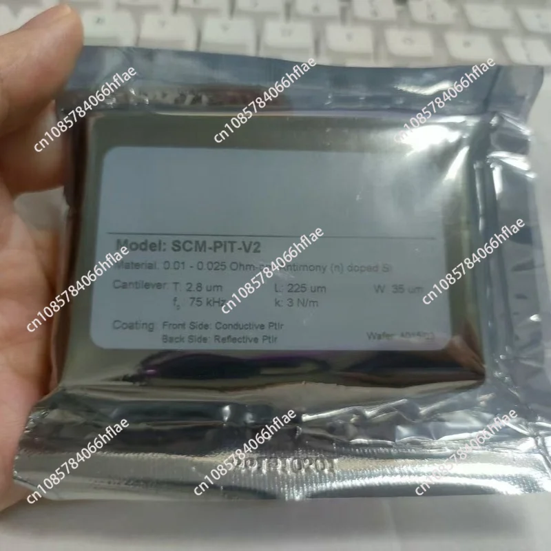 SCM-PIT-V2 AFM Conductive Tip, Atomic Force Microscope Probe, 10 Pieces Per Box for SCM KPFM EFM Electrical Testing