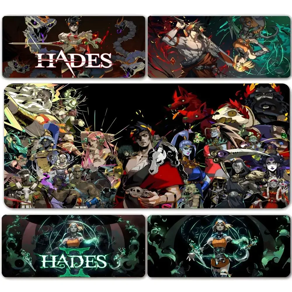 Hades Roguelike Action Game Mouse Pad Mousepad Large Gaming Mouse Pad LockEdge Thickened Computer Keyboard Table Desk Mat