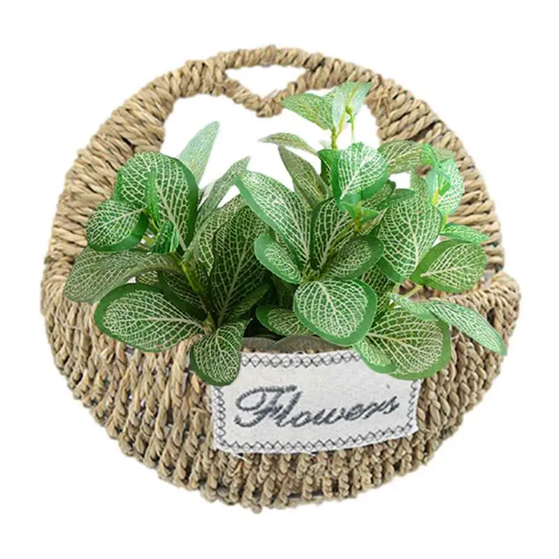 

Basket Large Planter Indoor Baskets Heart Design Plant Basket Breathable Storage Organizer For Storage Living Room