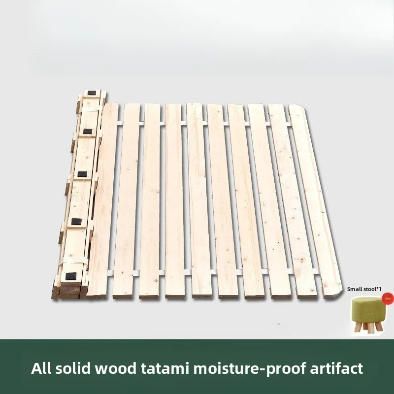 moisture-proof breathable row skeleton, mattress bed frame, floor bed board, solid wood support frame, mattress bottom bracket