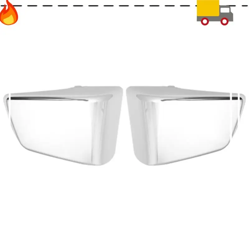 

Silver L&R Battery Side Fairing Covers For Honda Shadow ACE 750 VT750C VT750CD Replacement