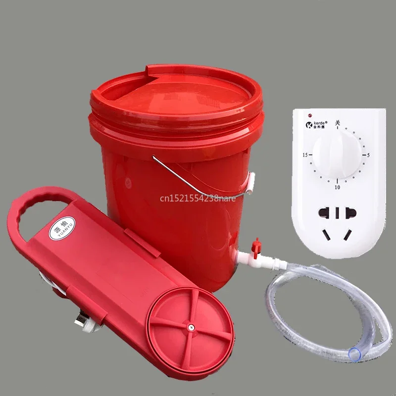 Portable Washing Machine, Wall Hanging Clothes Washer,20L Timing Bucket - Fast Wash with Splash Prevention, Space-saving Hangers