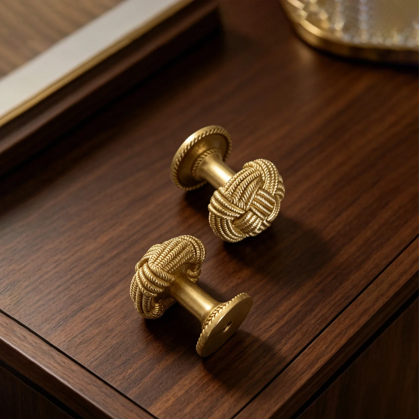 Solid Brass European Style Minimalist Cabinet Pull Handle Classical Light Luxury Drawer Long Handle Cabinet Door Knob
