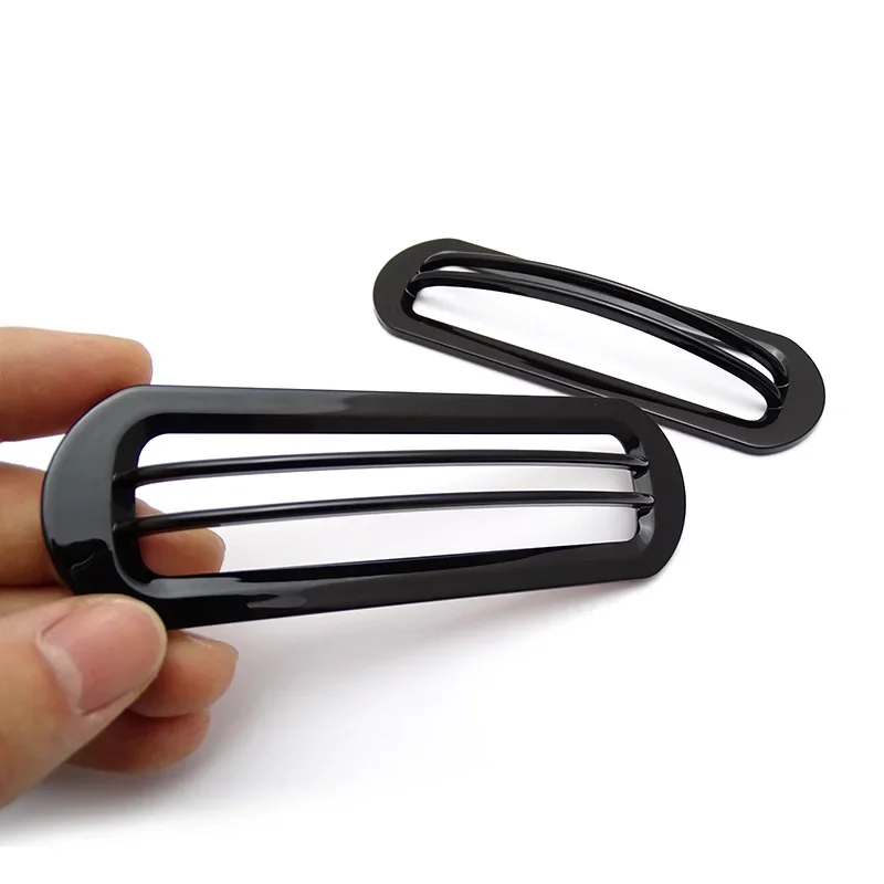 Accessori nero lucido LR3 LR4 Copri indicatore luminoso Discovery Freelander 2 lati