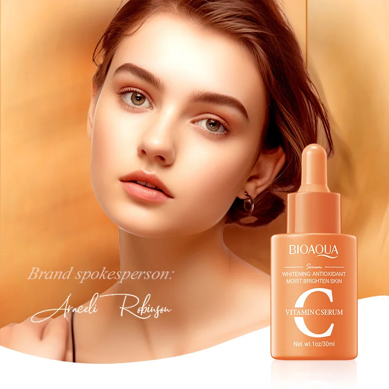 Vitamin C Serum Moisturizing Nourish Skin VC Hyaluronic Acid Face Essence Shrink Pore Face Serum Skin Care products
