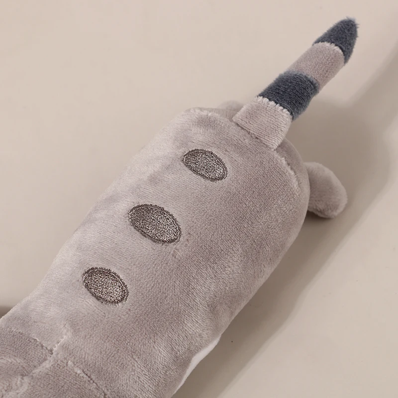 16cm Lovely Long Cat Plush Doll Toys Soft Stuffed Animal Keychain Backpack Pendant Kawaii Keyring for Kids Girls Birthday Gifts