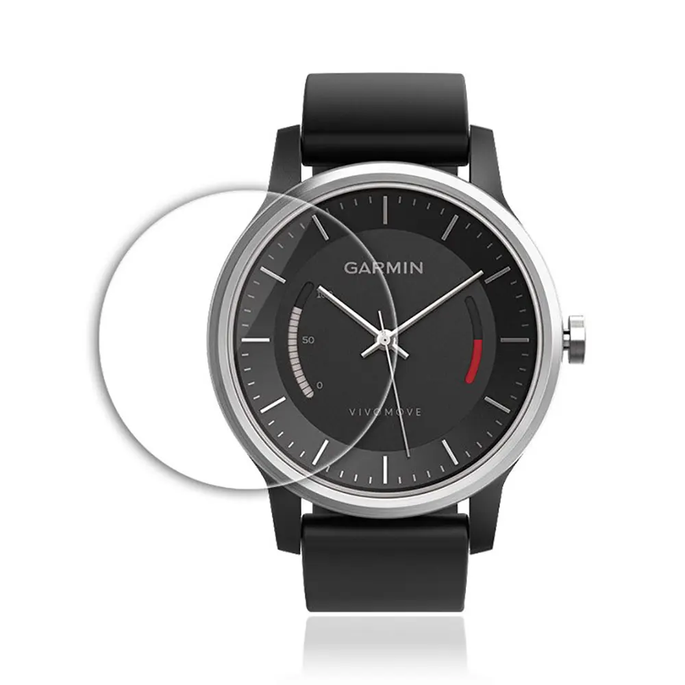3 قطعة الترا HD واضح الزجاج المقسى طبقة رقيقة واقية الحرس ل Garmin Vivomove SmartWatch تشديد عرض واقي للشاشة غطاء
