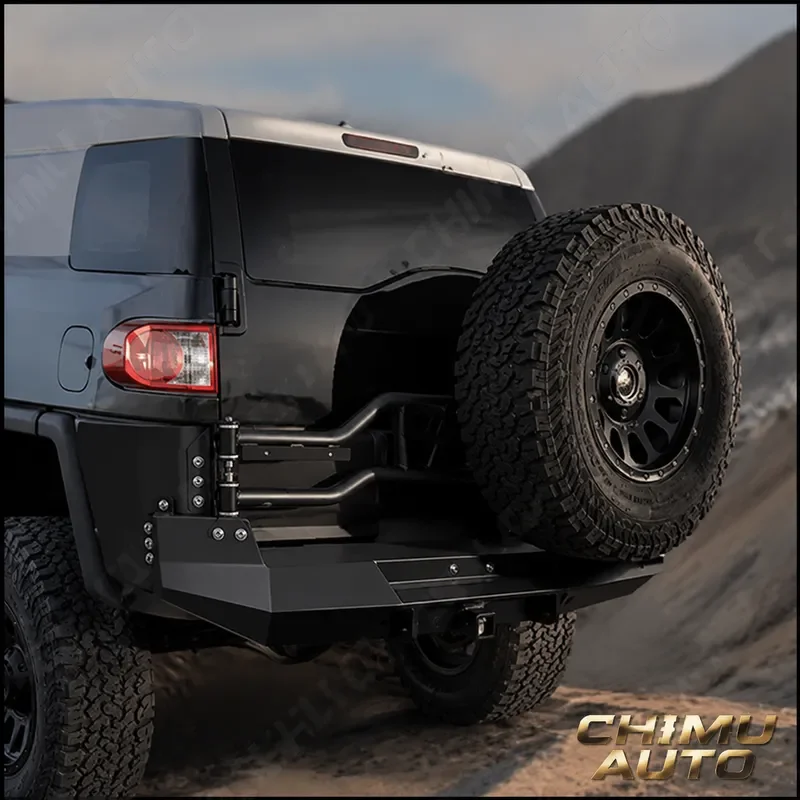 【CHIMU AUTO】 High Strength Steel Front Bumper Bull Bar for Toyota FJ Cruiser 4x4 Offroad Protection Guard Body Kit Accessories view 2