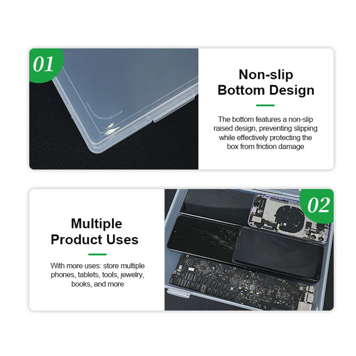 RELIFE TO3 Laptop Repair Parts Storage Box