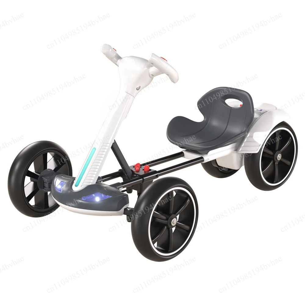 A folding bike that can be charged by one person and remotely controlled