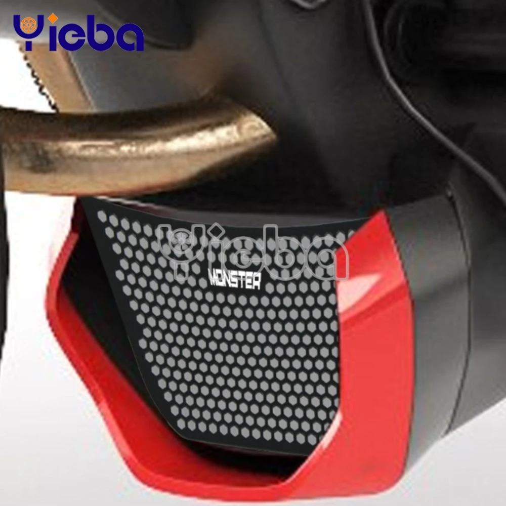 

For Ducati Monster 1200 S R 25 2013-2019 2020 Motorcycle Radiator Guard Cover And Oil Cooler Cover Aluminium Tools Accessories