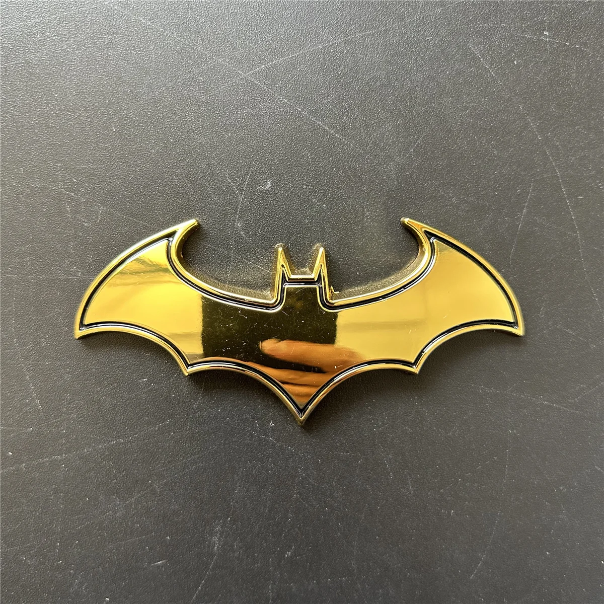 1 قطعة ثلاثية الأبعاد الخفافيش المعدنية شعار السيارات سيارة ملصق شارة معدنية شعار الذيل ملصق مائي