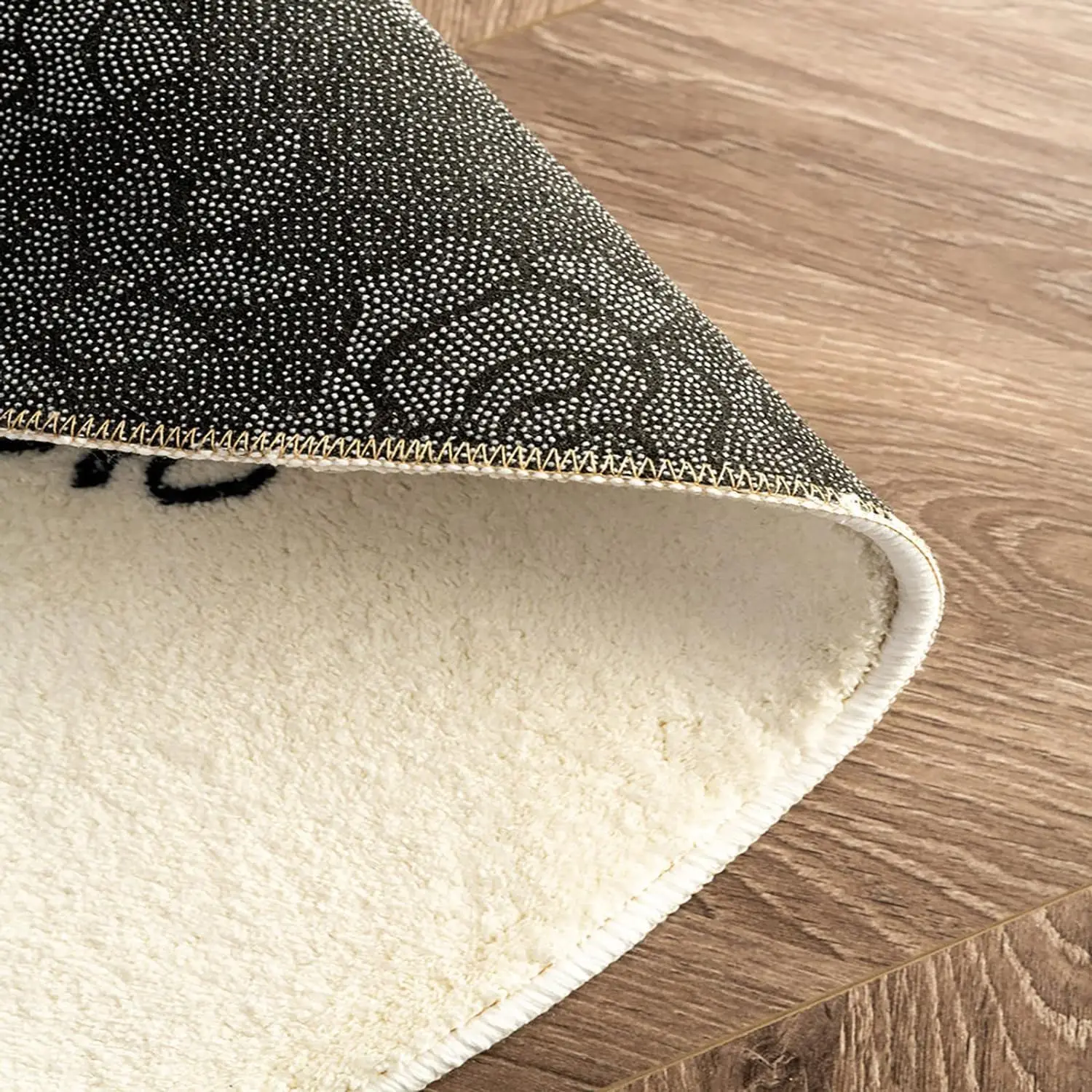 سجادة منقوشة على شكل قطة كرتونية من فيكاما لديكور المنزل. يوفر الدفء لغرفة المعيشة وغرفة النوم بجانب السرير. غير قابل للانزلاق والأوساخ #5