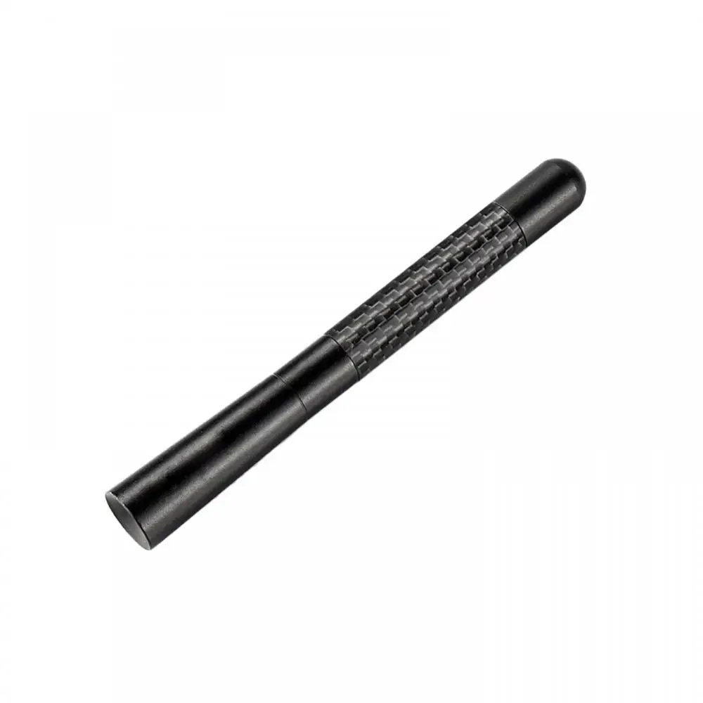 Автомобильная антенна, универсальная автомобильная антенна из углеродного волокна, 12 см, автомобильный Стайлинг, радио FM-антенна, декоративная функция, функция приема сигнала