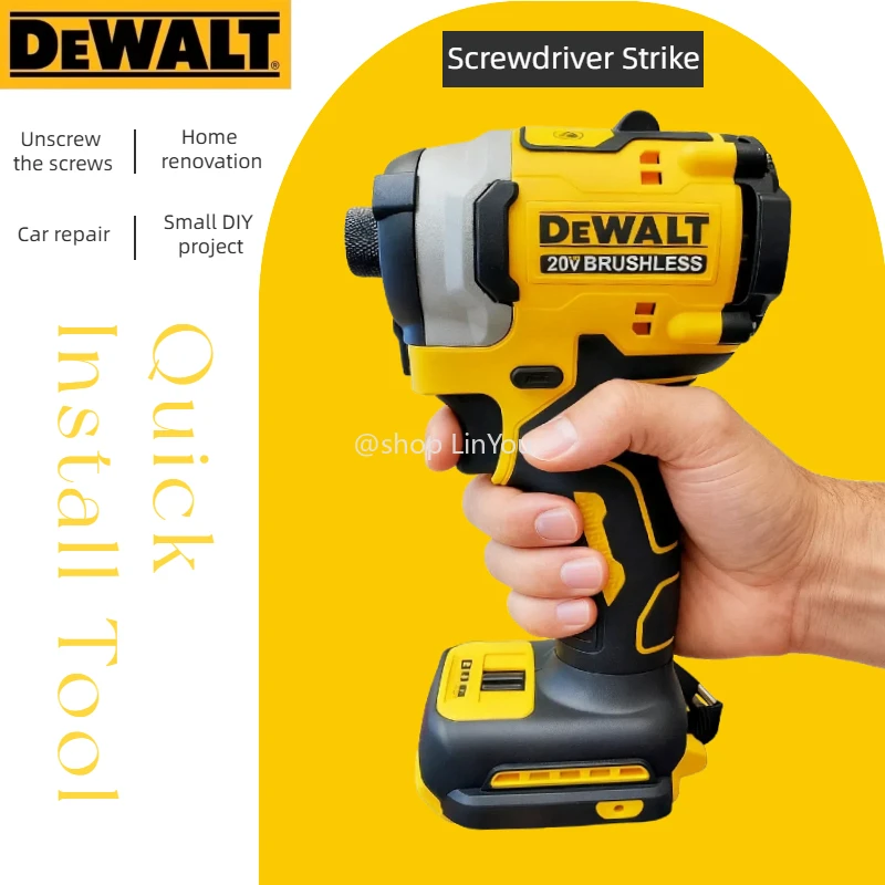 ديوالت DCF جديد 850 20 فولت مفك كهربائي لاسلكي فرش السيارات قابلة للشحن الحفر الكهربائية تأثير وجع عزم دوران عالي #1