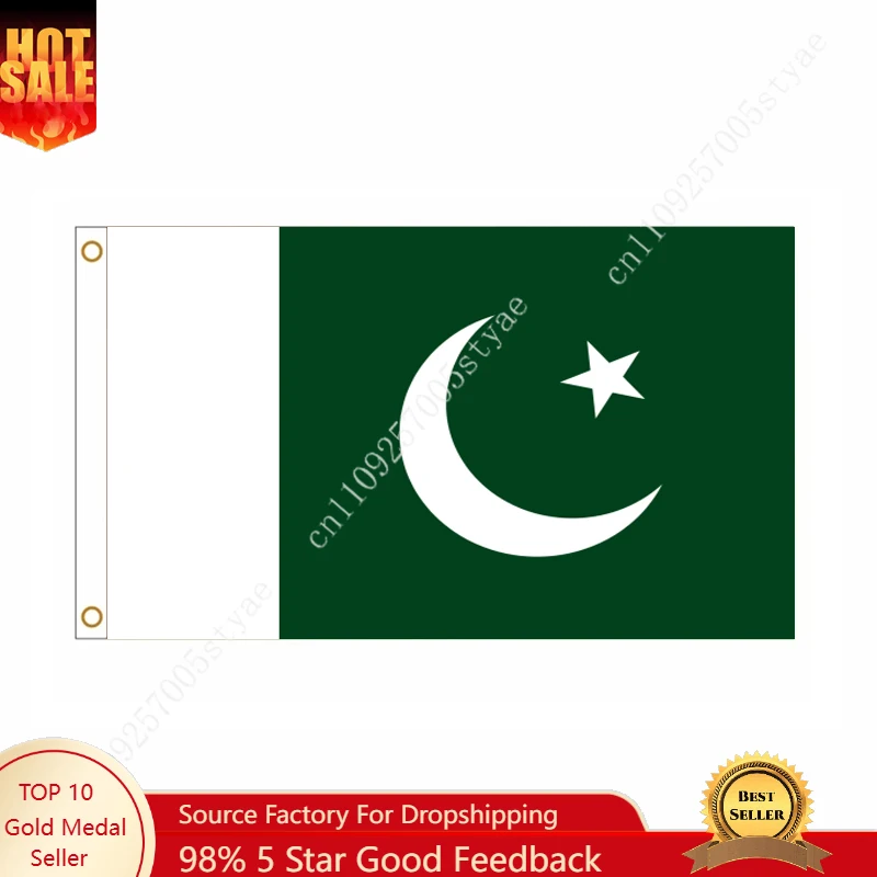 

Pakistan Flag Pakistan National Flags Wall decoration Sign Banner Poster For Outdoor indoor 90x150cm Islamic Republic of Pakist