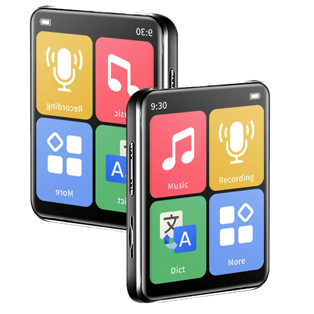 مشغل MP3 بلوتوث رياضي جديد مع مشبك 128 جيجابايت 32 جيجابايت مشغل فيديو موسيقى صغير يدعم مسجل FM عداد الخطى الكتاب الإلكتروني TF بطاقة SD #2