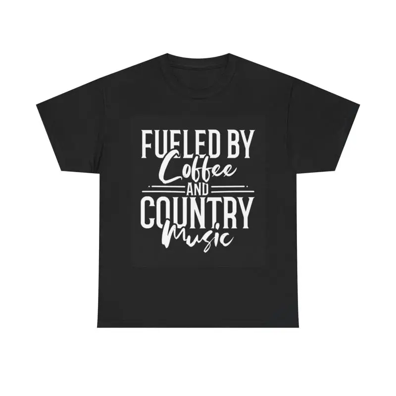 

Футболка Fueled By Coffee And Country Music Fest из плотного хлопка