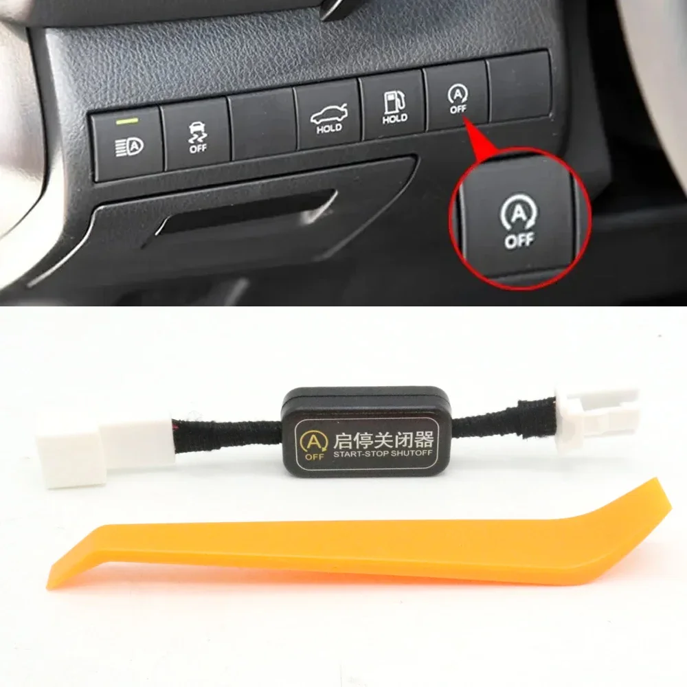 

Car Automatic Off Device Stop Start Eliminator System Control Smart Cancel Sensor Plug Cable For Toyota Camry XV70 2018-2023