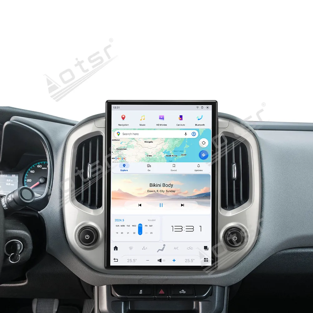 

Qualcomm 14,4-дюймовый Android 13 Carplay для Chevrolet Colorado 2014-2018 GPS-навигация Автомобильный радиоприемник HD с сенсорным экраном Авто Стерео