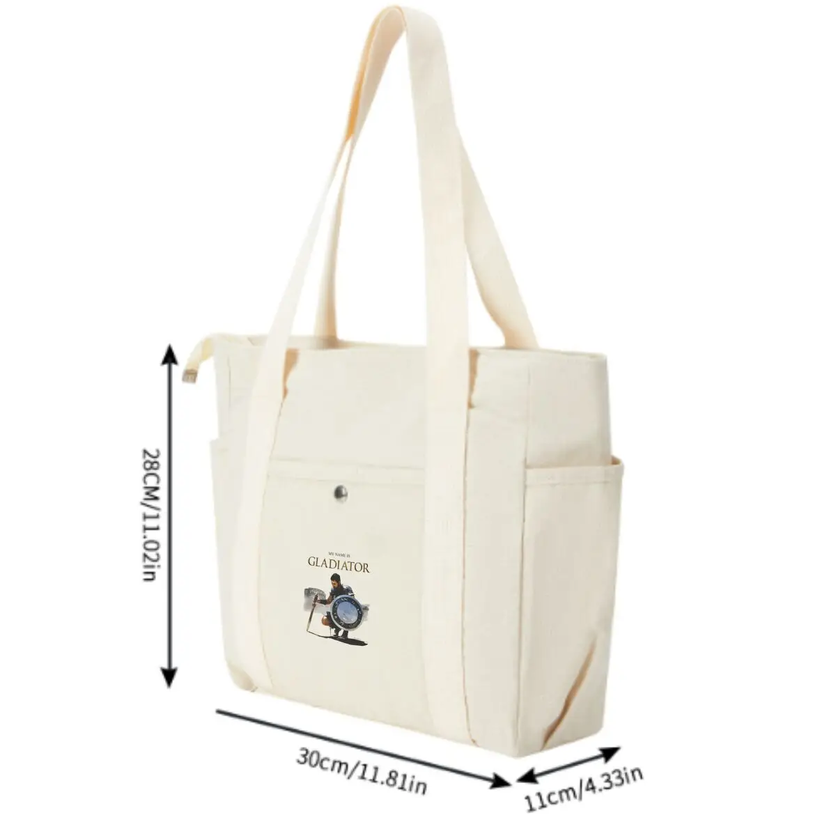 

Gladiator Movie Poster New Women's Shoulder Bag Handbag Simple Canvas Tote Bag Daily Commuting