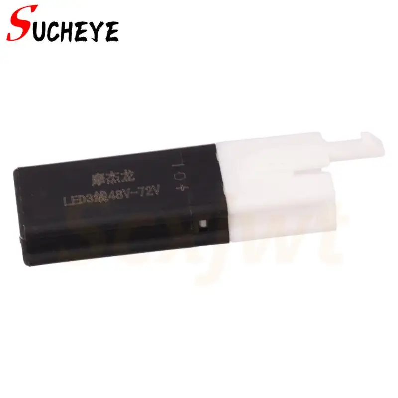48-72V 3-Pin Waterproof Flasher Relay IP67 for Motorcycle/Scooter Turn Signal LED Lights - Universal Fit