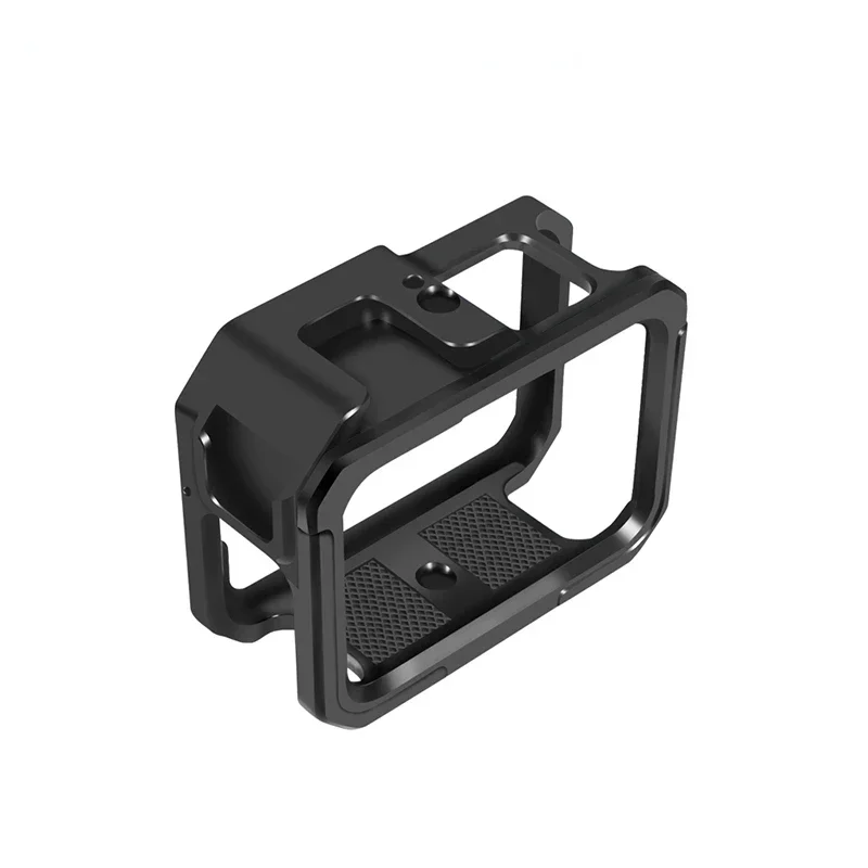 

Upgraded Vlog Shell Case Black Protective Action Camera Metal Housing Cage For Gopro 11/10/9