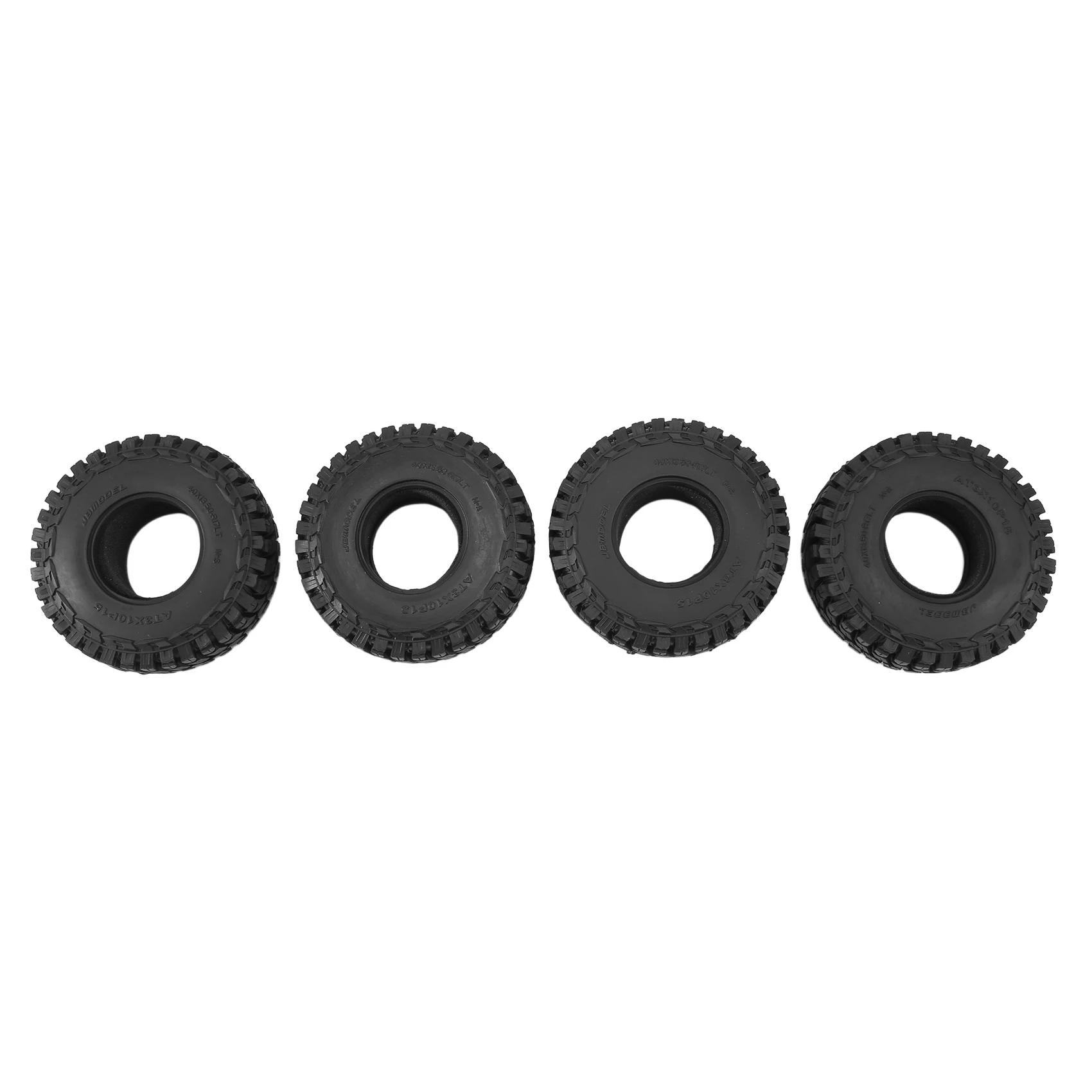 

M15K-4PCS 110MM 1.9 Rubber Wheel Tire Tyres For 1/10 RC Crawler Car Axial SCX10 90046 SCX10 III AXI03007 Traxxas TRX4 D90