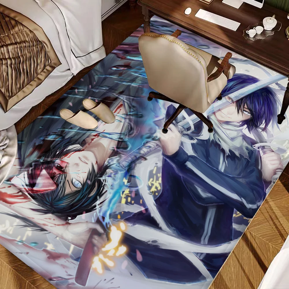 Noragami Anime Long Rugs Cheaper Anti-slip Modern Living Room Balcony Printed Bedside Area Rugs