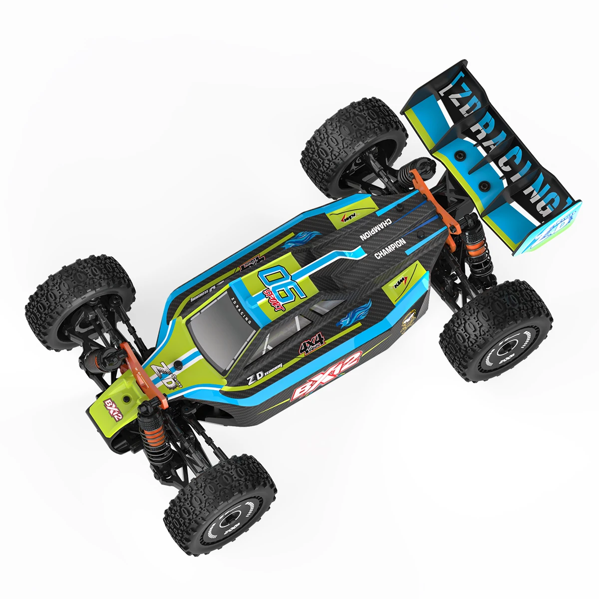 ZD Racing BX-12 1/12 Rolamentos de Alta Precisão Brushless Buggy 3S 2.4 Ghz 70 KM/H Carro de Corrida de Controle Remoto para Brinquedo Infantil Adulto