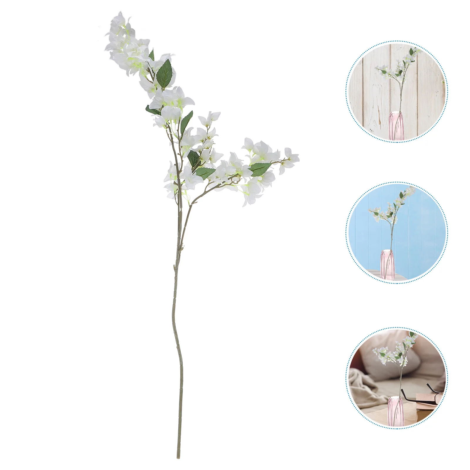 

Artificial Bouquet Fake Arrangements Home Decoration Bougainvillea Wedding Faux White Flower Flowers Silk Bouquets