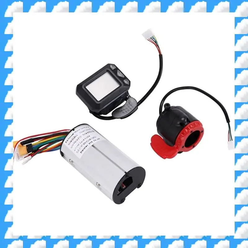 

ONGE Lcd Monitor 5.5In For 24V 250W Controller LCD Monitor Brake Set Alloy Electric Bike Scooter Accessory