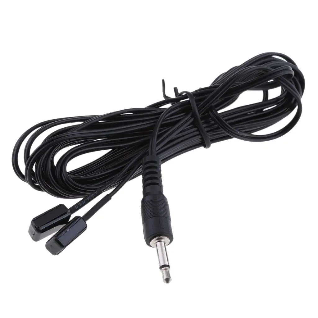 3 Meters IR Cable Extension Cable 3.5mm Male to 2 Transmitter