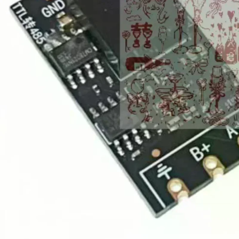Lsolated TTL To RS485 Converter Module 3.3V/5V Auto Direction Switching High-Speed 2Mbps For UART Serial Communication